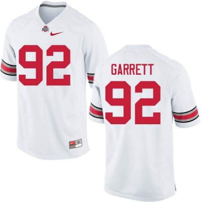 Men's Ohio State Buckeyes #92 Haskell Garrett White Nike NCAA College Football Jersey New Arrival IBJ0444EK